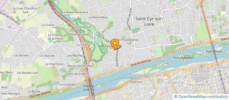 localisation de l'entreprise AIRBIRDS  SAINT-CYR-SUR-LOIRE