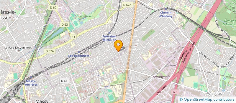 localisation de l'entreprise AIRBNB MIRABEAU à ANTONY