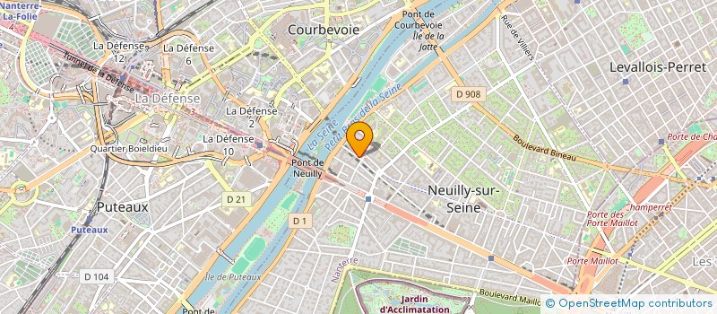 localisation de l'entreprise AIRBONNE MARKETING OPERATIONNEL à NEUILLY-SUR-SEINE