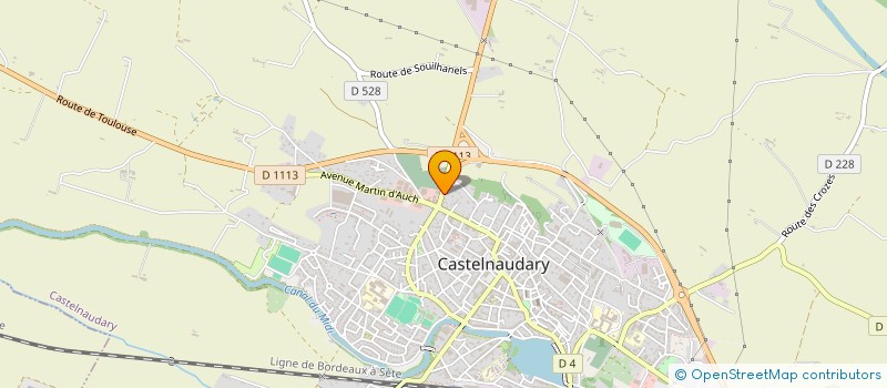 localisation de l'entreprise AIRBORN TECHNOLOGIES  CASTELNAUDARY