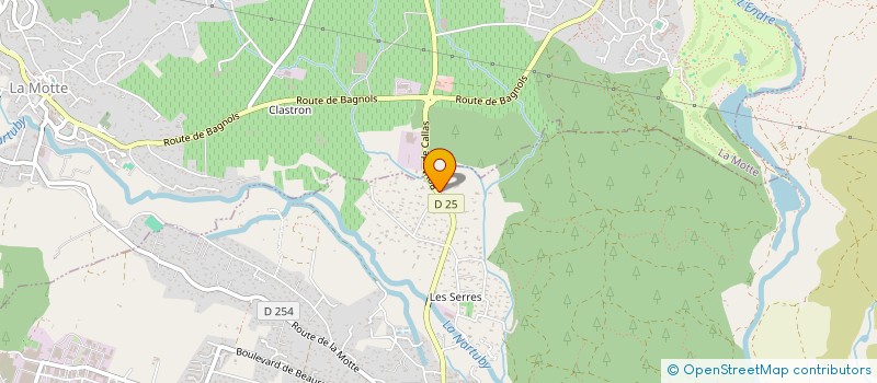 localisation de l'entreprise AIRBORNE DRAGOON FORCES  LE MUY