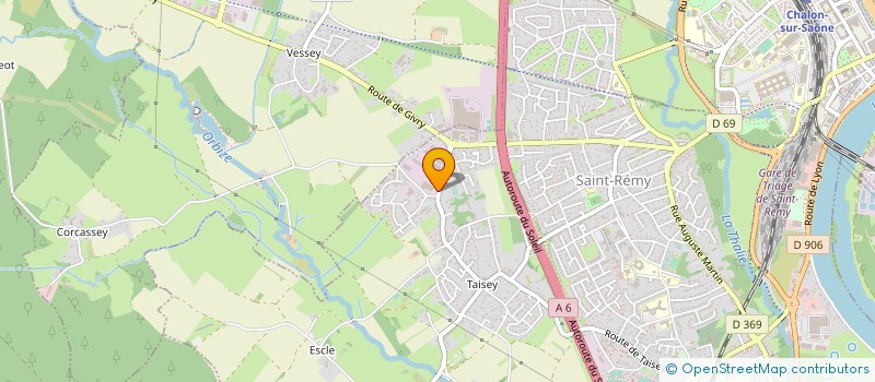 localisation de l'entreprise AIRBRAVO  CHALON-SUR-SAONE