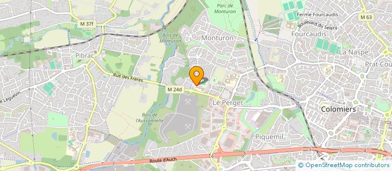 localisation de l'entreprise AIRBUS MOBILITY SAS à COLOMIERS