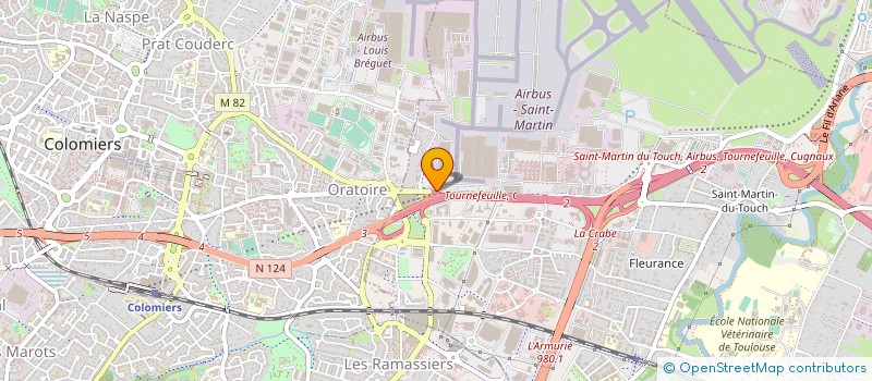 localisation de l'entreprise AIRBUS OPERATIONS à TOULOUSE