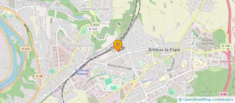 localisation de l'entreprise AIRC  RILLIEUX-LA-PAPE