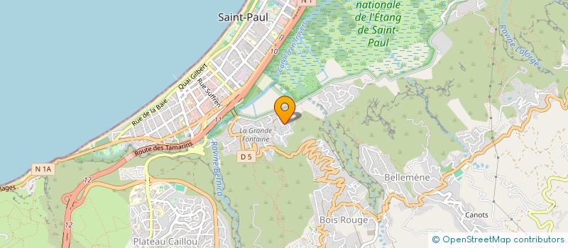 localisation de l'entreprise AIRCAM à SAINT-PAUL