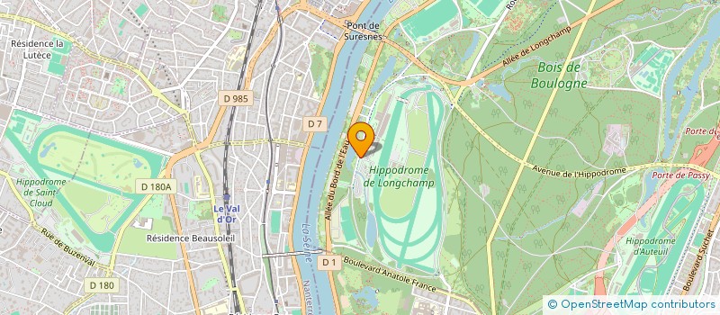 localisation de l'entreprise AIRCAR à PARIS