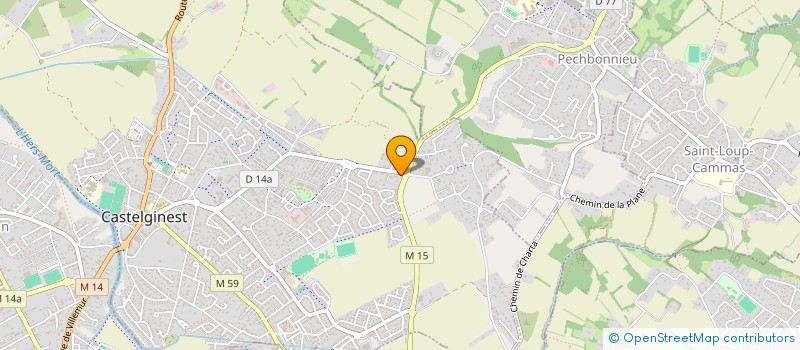 localisation de l'entreprise AIRCARVTC  CASTELGINEST