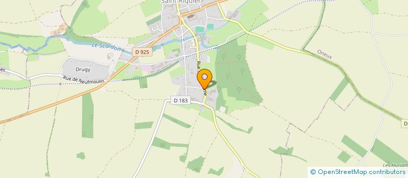 localisation de l'entreprise AIRCHAL SERVICES à SAINT-RIQUIER