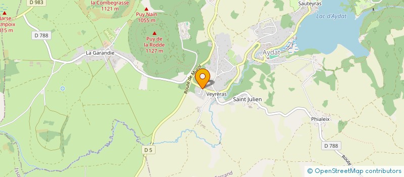 localisation de l'entreprise AIRCISSE  AYDAT