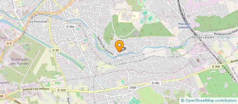 localisation de l'entreprise AIRCLEAN FROID à MARIGNANE