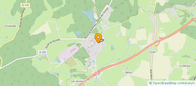 localisation de l'entreprise AIRCLEAN PRO  PERRECY-LES-FORGES