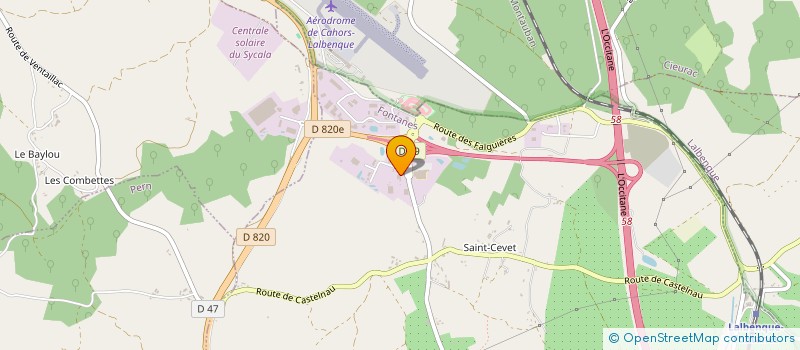 localisation de l'entreprise AIRCONEXX  FONTANES