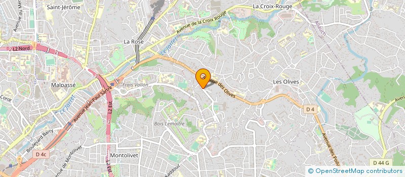 localisation de l'entreprise AIRCOOL à MARSEILLE