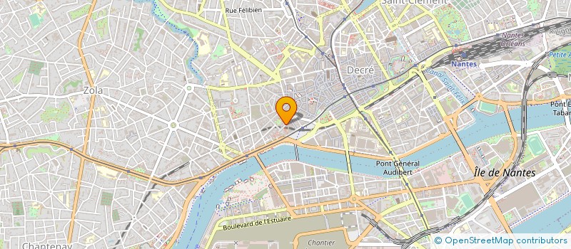 localisation de l'entreprise AIRCOOL à NANTES