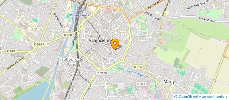 localisation de l'entreprise AIRCOSY  VALENCIENNES