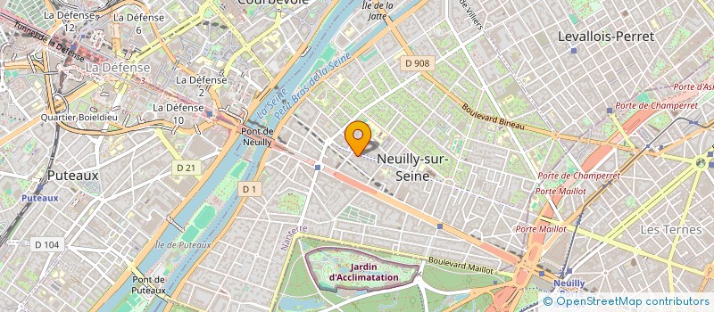 localisation de l'entreprise AIRCRAFT BUSINESS CONTACT à NEUILLY-SUR-SEINE