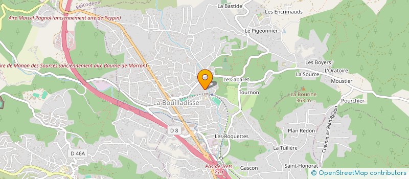 localisation de l'entreprise AIRDRINK  LA BOUILLADISSE