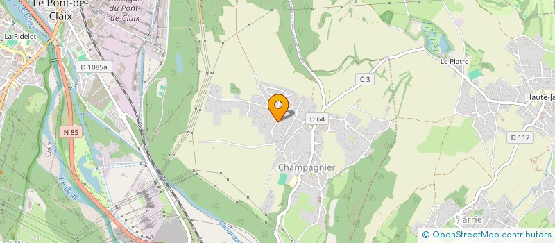 localisation de l'entreprise AIRDRONE à CHAMPAGNIER