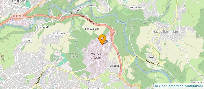 localisation de l'entreprise AIRDROP SOLUTIONS à ANNECY