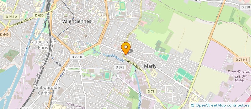 localisation de l'entreprise AIRE AUTOMOBILE MARLY CONTROLE AUTOMOBIL à MARLY