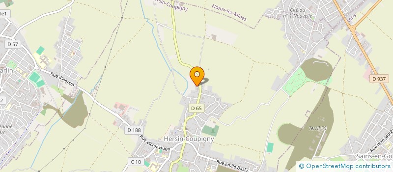 localisation de l'entreprise AIRE CUISINES ET AMEUBLEMENTS  AIRE-SUR-LA-LYS