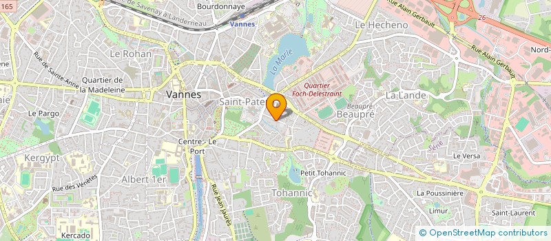 localisation de l'entreprise AIRE DE FAMILLES 56 à VANNES