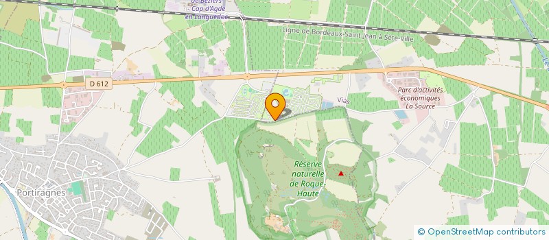 localisation de l'entreprise AIRE DE L'ESPAGNAC  VIAS