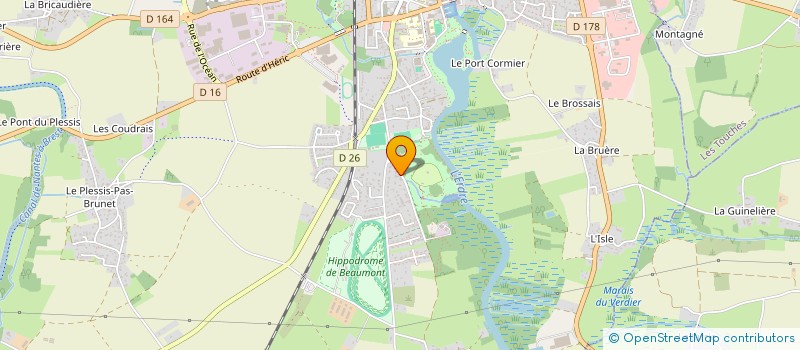 localisation de l'entreprise AIRE DE LA MINE D'OR  PENESTIN