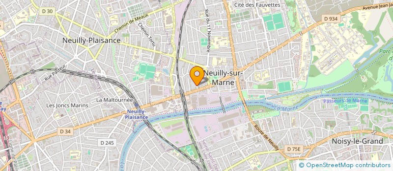 localisation de l'entreprise AIRE EST à NEUILLY-SUR-MARNE