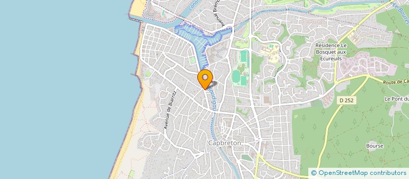 localisation de l'entreprise AIRE ONA 40 à CAPBRETON