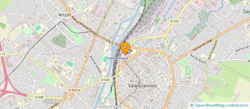 localisation de l'entreprise AIRE SARL  VALENCIENNES