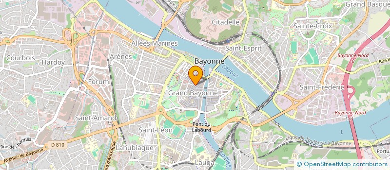 localisation de l'entreprise AIRE SORTA BAT à BAYONNE