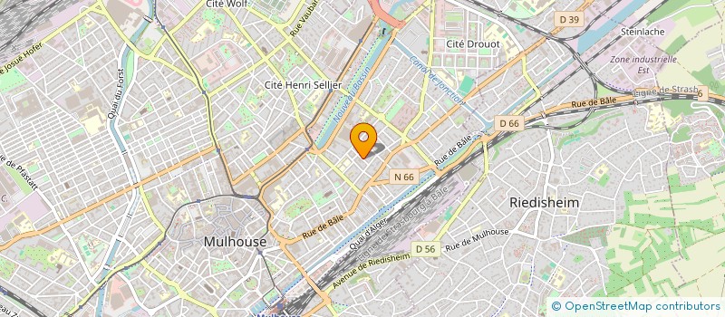localisation de l'entreprise AIREAU CONCEPT à MULHOUSE