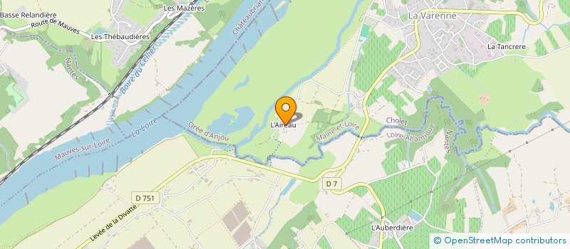 localisation de l'entreprise AIREAUPOELENRJ à OREE-D'ANJOU