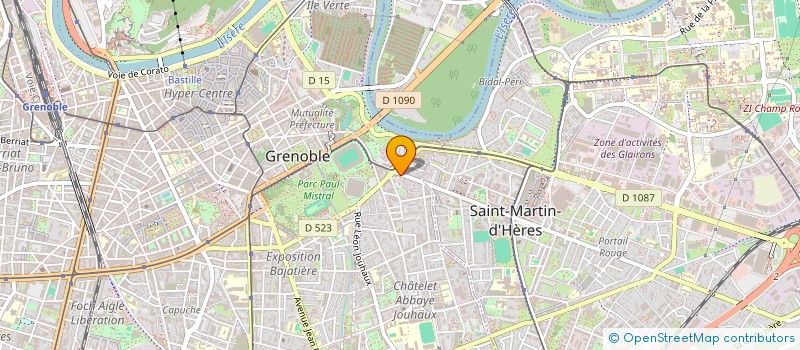 localisation de l'entreprise AIRECORS à GRENOBLE