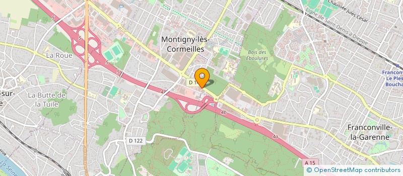 localisation de l'entreprise AIREL à MONTIGNY-LES-CORMEILLES