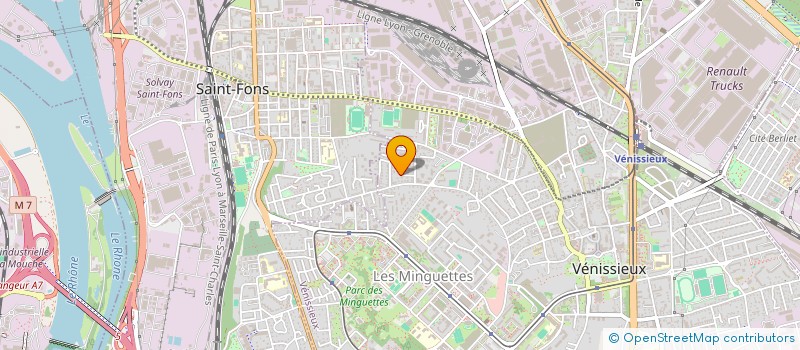 localisation de l'entreprise AIREL  VENISSIEUX