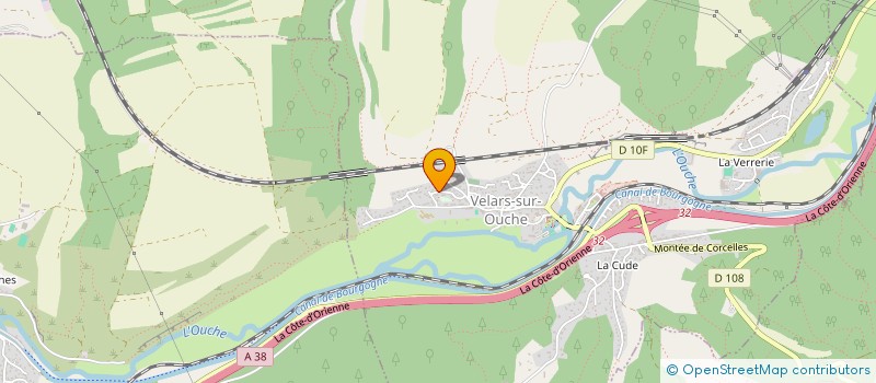 localisation de l'entreprise AIRELLE  VELARS-SUR-OUCHE