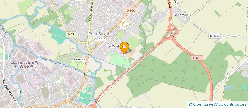 localisation de l'entreprise AIRELLE PRODUCTION  PONT-SAINTE-MARIE