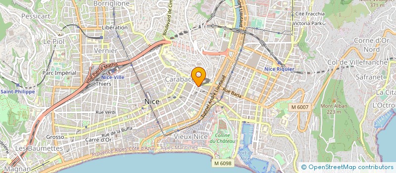 localisation de l'entreprise AIREMES à NICE