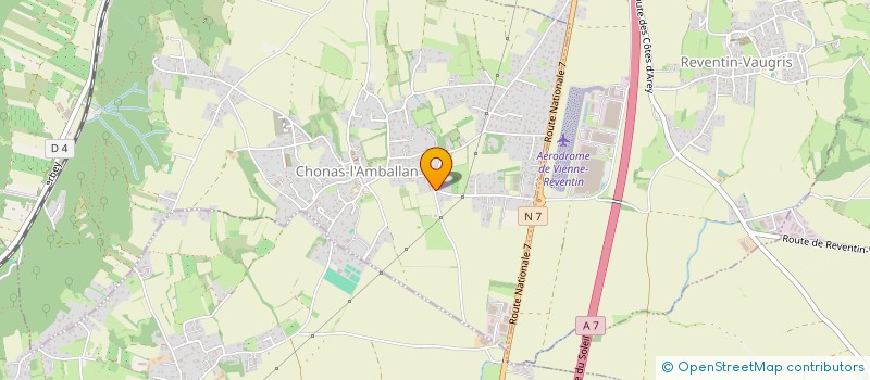 localisation de l'entreprise AIREO  REVENTIN-VAUGRIS