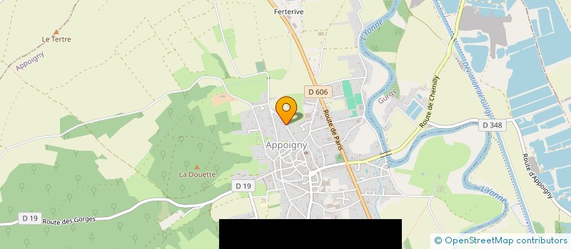 localisation de l'entreprise AIRES à APPOIGNY