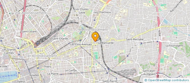 localisation de l'entreprise AIRES DE TANGO à MARSEILLE