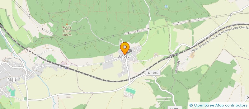 localisation de l'entreprise AIRES FERMETURES à LE VAL-LARREY