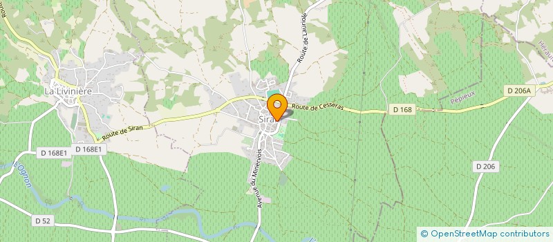 localisation de l'entreprise AIRES HAUTES  SIRAN