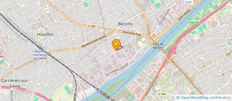 localisation de l'entreprise AIRESS à BEZONS