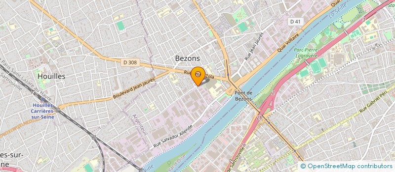 localisation de l'entreprise AIRESS SN à BEZONS