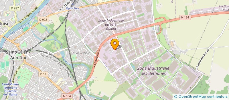 localisation de l'entreprise AIRFACLIM à SAINT-OUEN-L'AUMONE