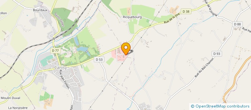 localisation de l'entreprise AIRFOPP TELECOM  CANISY